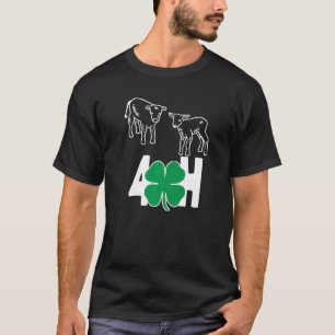 Plezier 4 H Houdt van Koe Kalveren T-shirt