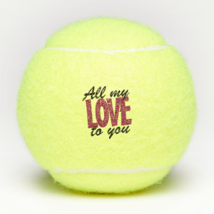 Plezier Alle Liefde Aan Jou Tennisballen