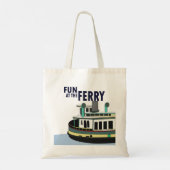 Plezier bij de Ferry Travel Tote Bag (Achterkant)