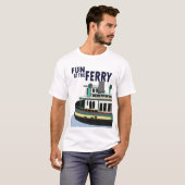 Plezier Bij De Veerboot Reis T-shirt (Voorkant volledig)