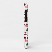 Plezier bij Kerstmis tijd patroon, Case-Mate iPhone Case (Achterkant/links)