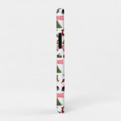 Plezier bij Kerstmis tijd patroon, Case-Mate iPhone Case (Achterkant/rechts)