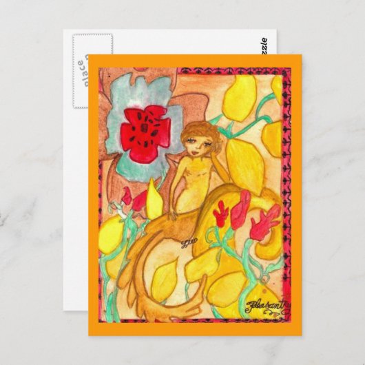 Plezier Briefkaart (Voorkant / Achterkant)