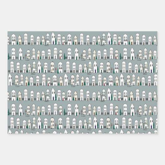 Plezier Coördinerend Kerstmis Wrapping Papier Inpakpapier Vel (Voorkant 2)