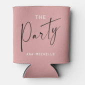 Plezier De Partij Bachelorette Groep Party Naam Blikjeskoeler (Voorkant)