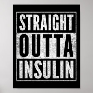 Plezier Direct Uit Insuline Diabetes Awareness Dia Poster
