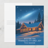 Plezier dit seizoen - Kerst Kaart (Voorkant / Achterkant)