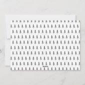 Plezier Doodle Kerst Foto Kerstmis Feestdagenkaart (Achterkant)