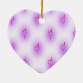 Plezier en dansen keramisch ornament