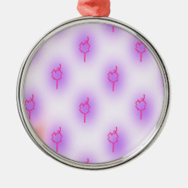 Plezier en dansen metalen ornament