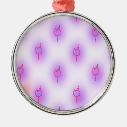 Plezier en dansen metalen ornament (Voorkant)