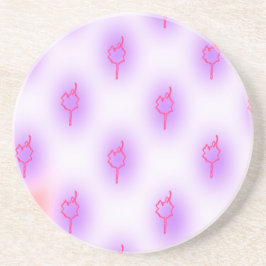 Plezier en dansen zandsteen onderzetter