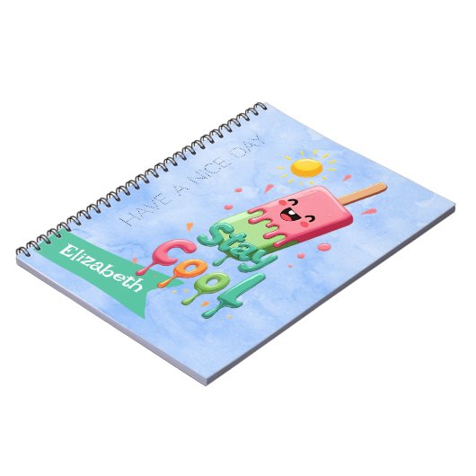 Plezier en verfrissing notitieboek (Linkerzijde)