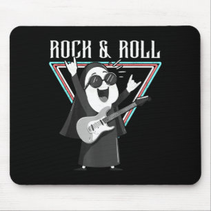 Plezier Grafische Illustratie Rock &amp; Roll Muismat