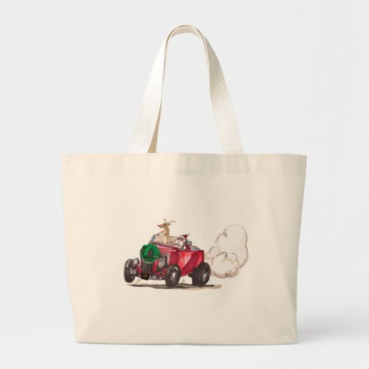 plezier grote tote bag (Voorkant)