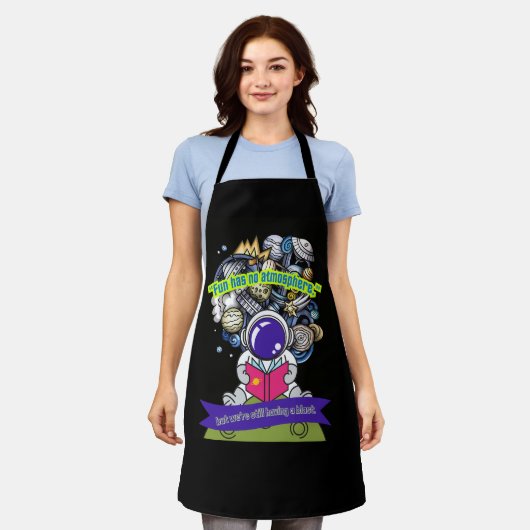 Plezier heeft geen atmosfeer schort (Gedragen)