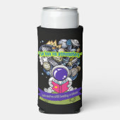 Plezier heeft geen atmosfeer seltzer blikjeskoeler (Seltzer Voorkant)