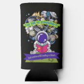 Plezier heeft geen atmosfeer seltzer blikjeskoeler (Achterkant)