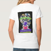 Plezier heeft geen atmosfeer t-shirt (Achterkant)