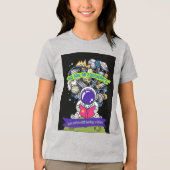 Plezier heeft geen atmosfeer Tri-Blend shirt (Voorkant)