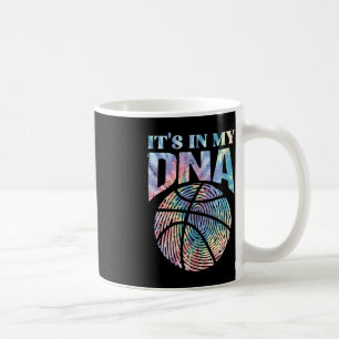 Plezier Het is In Mijn DNA Meisjes Basketbal Lover Koffiemok