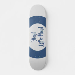 Plezier Hey Laten we Blauw spelen Persoonlijk Skateboard