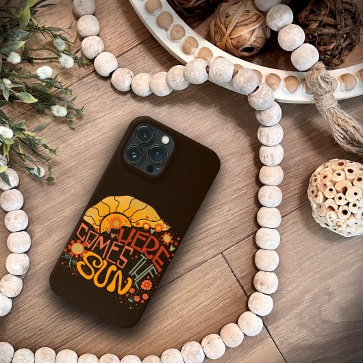 Plezier Hier Komt De Zon Kunstwerk Inspirativiteit Case-Mate iPhone Case