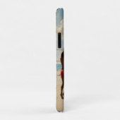 Plezier in de Sun Beach Volleybal olieverf, Case-Mate iPhone Case (Achterkant/rechts)