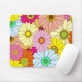 Plezier in de Sun Daisies Muismat (Met muis)