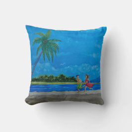 Plezier in de Sun Run Kussen