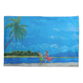 Plezier in de Sun Run Kussensloop (Achterkant)