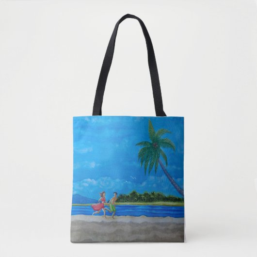 Plezier in de Sun Run Tote Bag (Voorkant)