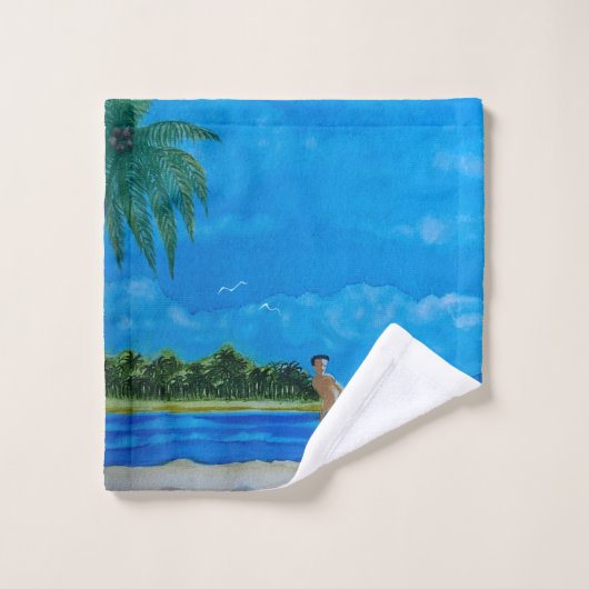 Plezier in de Sun Run Washandje (Wasdoekje)