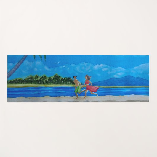 Plezier in de Sun Run Yogamat (Voorkant (horizontaal))