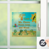 Plezier in de venstersticker van het klaslokaal va raamsticker (Huis)