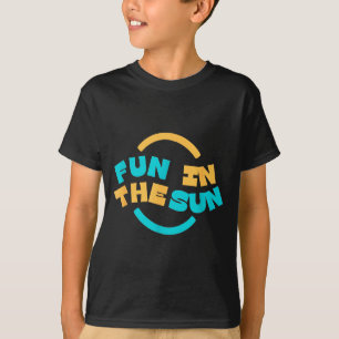 Plezier in de zon _ Casual zomer afbeelding T-shirt
