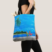 Plezier in de Zon Ren Tote Bag (Dichtbij)