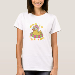 Plezier in de Zon Rubber Eend T-shirt