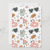 Plezier in de zon Zomer Verjaardagsfeest Uitnodige Kaart (Achterkant)