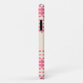 Plezier in diepe crème en zalmroze Case-Mate iPhone case (Achterkant/rechts)