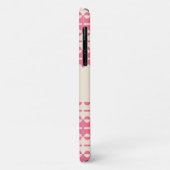 Plezier in diepe crème en zalmroze Case-Mate iPhone case (Achterkant/links)