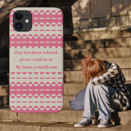 Plezier in diepe crème en zalmroze Case-Mate iPhone case