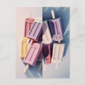 Plezier in moderne ijsspleet briefkaart (Voorkant)