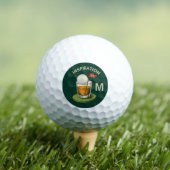 Plezier Inspirerende 19e Hole Drink Monogram Golfballen (Insitu Shirt)