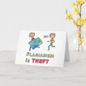 Plezier Is Diefstal Kaart (Gele Bloem)
