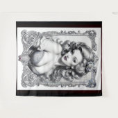 Plezier is mijn middelste naam AI Concept Art van  Wandkleed (Voorkant (horizontaal))