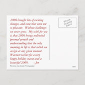 Plezier is wat er gebeurt als we... feestdagenkaart (Achterkant)