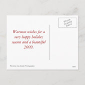 Plezier is wat er gebeurt als we... feestdagenkaart (Achterkant)