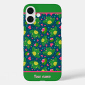 Plezier Kikker Patroon Aangepaste Naam Nieuwe Begi Case-Mate iPhone Case (Achterkant)