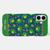 Plezier Kikker Patroon Aangepaste Naam Nieuwe Begi Case-Mate iPhone Case (Achterkant (horizontaal))